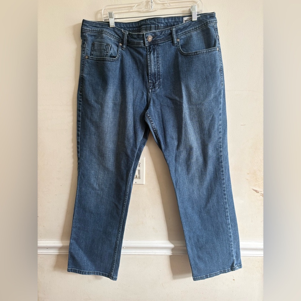 Buffalo David Bitton jeans mens 38 x 30 Jackson 
straight blue denim pants - Picture 2 of 5